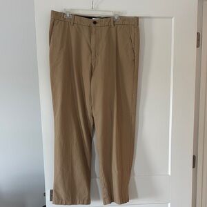 Izod Tan Chinos Classic Cotton-Blend
